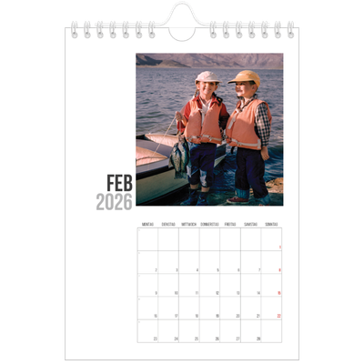 Fotokalender A5 — Kurztext [Februar]