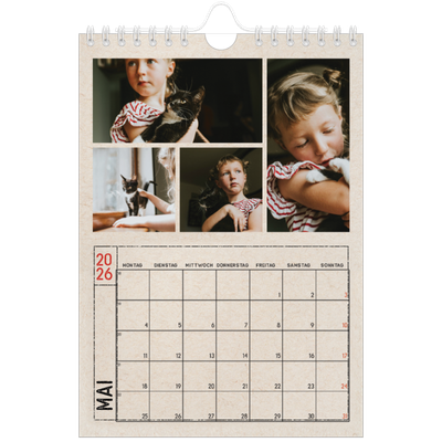 Fotokalender A5 — Stempeleffekt [deckblatt]