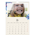 Fotokalender A4 (20 x 30 cm) — Gemalte Blumen [Mai]