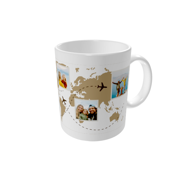 Tasse bedrucken — Globetrotter