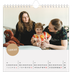 Jahreskalender Quadratisch — Fotosticker [Februar]