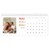Tischkalender — Bunte Schrift [deckblatt]