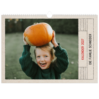 Fotokalender A3 — Stempeleffekt [deckblatt]