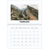 Fotokalender A4 doppelt (30 x 40 cm) — Schlichtes Foto [Februar]