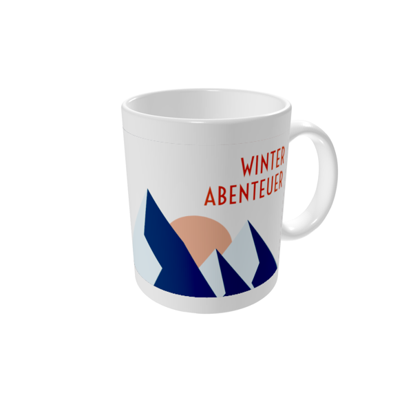 Tasse bedrucken — Wintergipfel