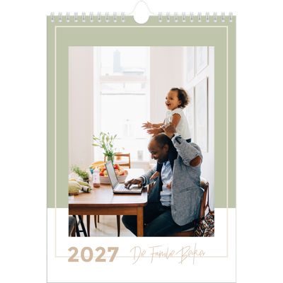 Fotokalender A4 (20 x 30 cm) — Erdige Töne [deckblatt]