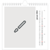 Jahreskalender Quadratisch — Gestalte deine eigenen Produkte [Januar]