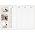 Family Planners A3 Landscape — Handgemachter Planer - 3-köpfige Familie [Mai]
