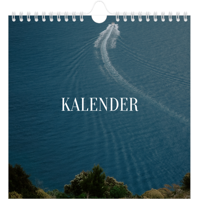 Jahreskalender Quadratisch — Endloses Entfliehen [deckblatt]