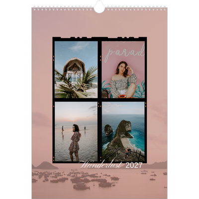 A3 Jahreskalender — Wanderlust [deckblatt]