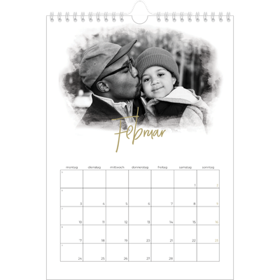 Fotokalender A4 (20 x 30 cm) — Fotoeffekte [Februar]
