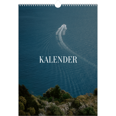 A3 Jahreskalender — Endloses Entfliehen [deckblatt]