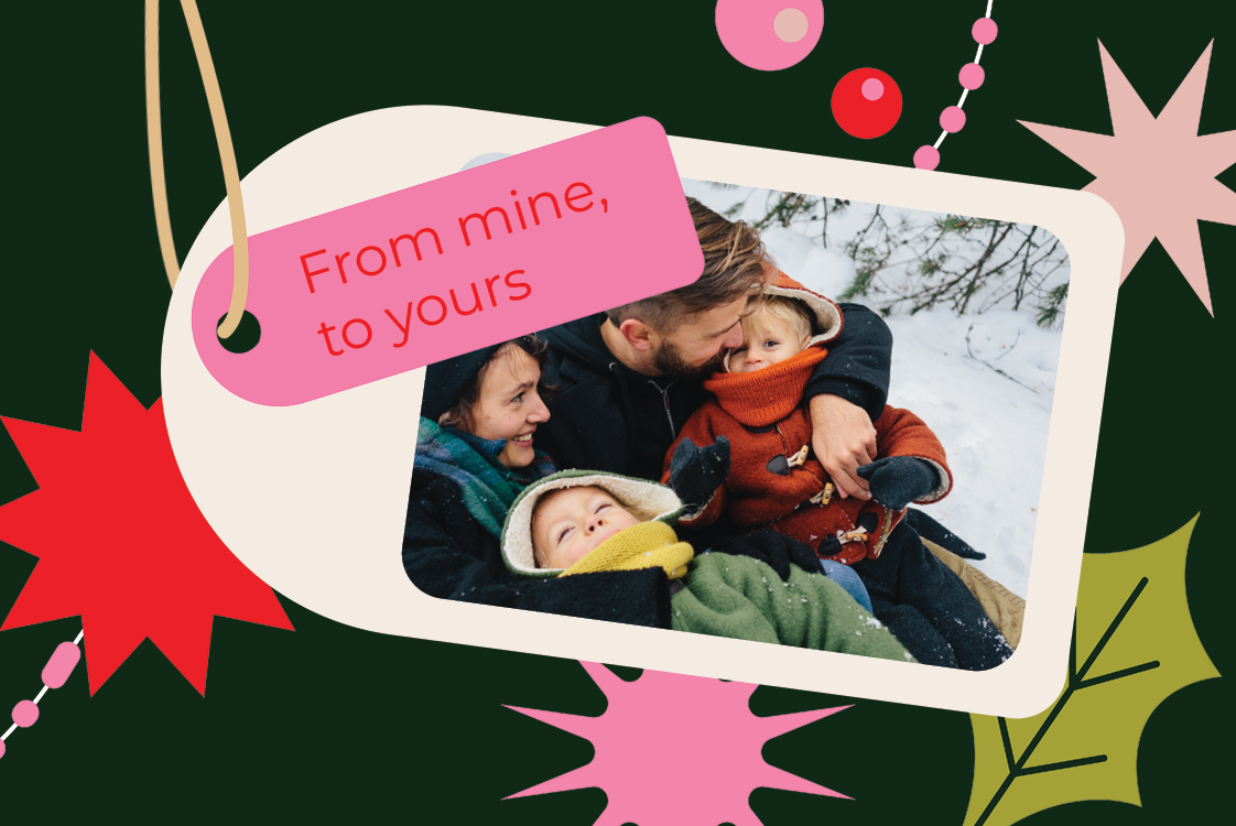 Fotokarten — Fröhlich-festliche Farben