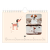 Fotokalender A5 — Hunde und Kritzeleien [Marsch]