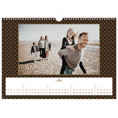 Fotokalender A3 — Vintage Schwarz-Weiß [deckblatt]