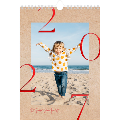 Fotokalender A4 (20 x 30 cm) — Ein Hauch von Rot [deckblatt]
