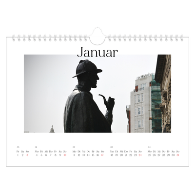 Fotokalender A4 — Mein Reisebericht [Januar]