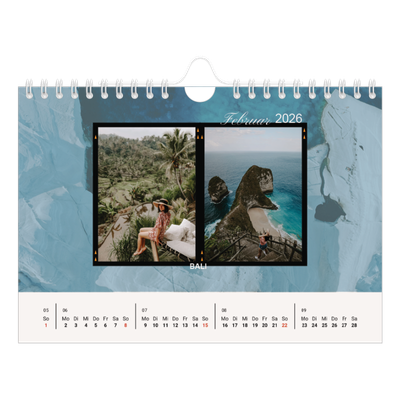 Fotokalender A5 — Wanderlust [Februar]