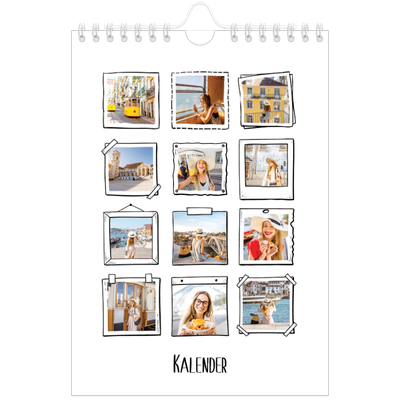 Fotokalender A5 — Scrapbook-Schnappschüsse [deckblatt]