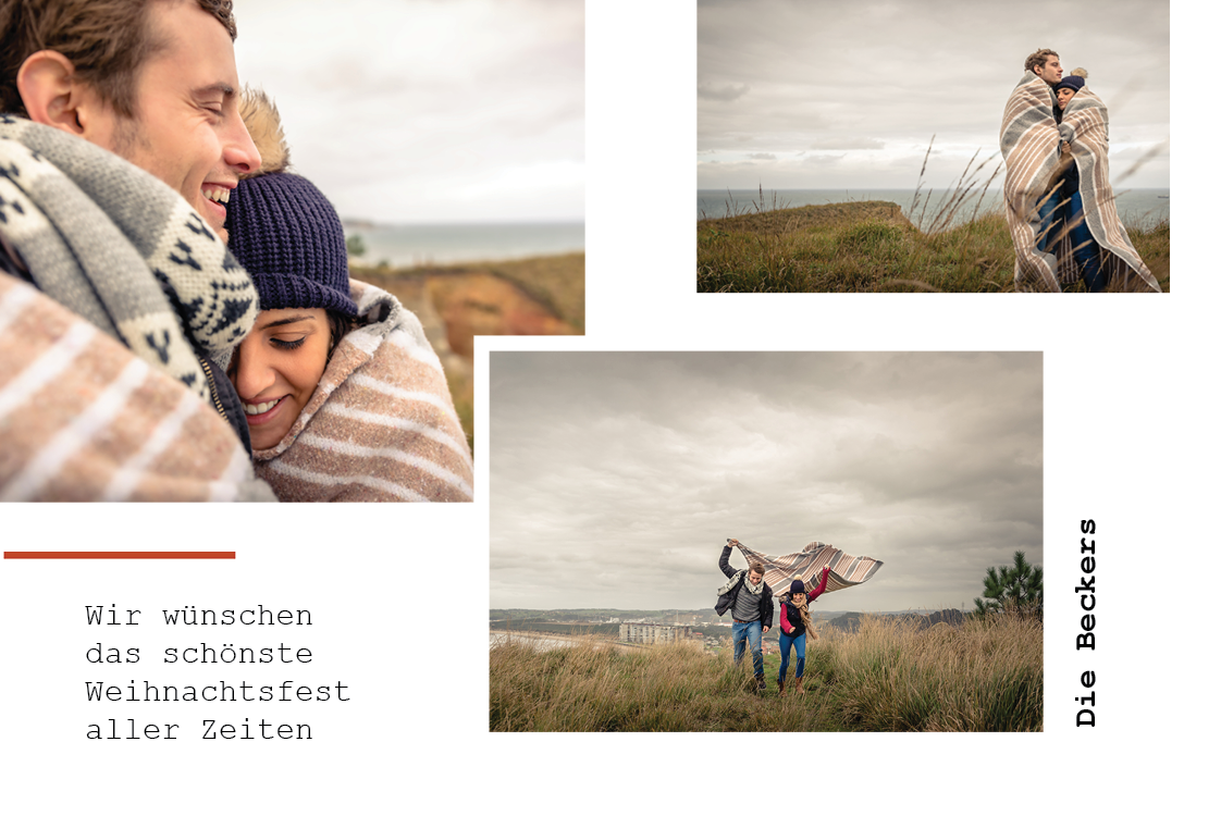 Fotokarten — Rote Linie