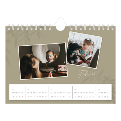 Fotokalender A5 — Warme Erdtöne [Februar]