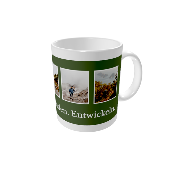 Tasse bedrucken — Redaktionelle Erde