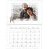 Fotokalender A4 doppelt (30 x 40 cm) — Durchsichtige Rahmen [Mai]