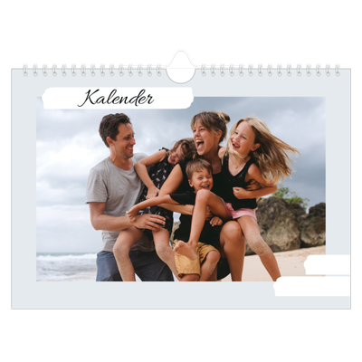 Fotokalender A4 — Sanfte Farbtöne [deckblatt]