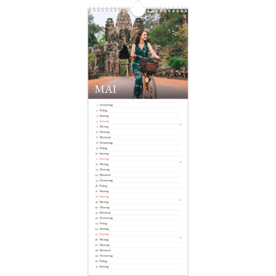 Küchenkalender  — Einfacher Serif [deckblatt]