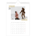 Fotokalender A5 — Doppelter Text [Januar]