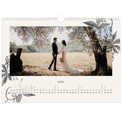 Fotokalender A3 — Tinte und Efeu [Marsch]