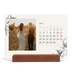 Tischkalender mit Holzfuß Querformat  — Tinte und Efeu [April]