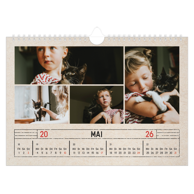 Fotokalender A4 — Stempeleffekt [deckblatt]