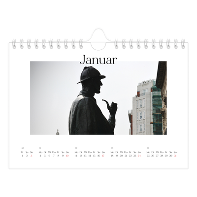 Fotokalender A5 — Mein Reisebericht [Januar]