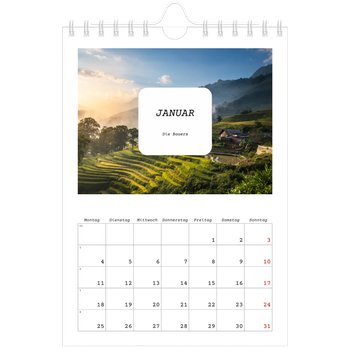 Fotokalender A5 — Die ganze Geschichte