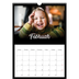 A3 Jahreskalender — Schwarzes [Februar]