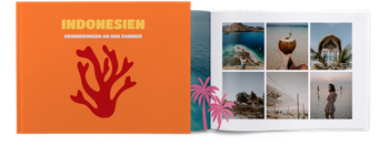 Fotobücher — Farbblock Strand