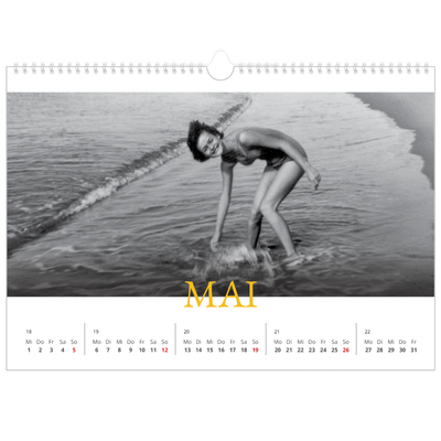 Fotokalender A3 — Historischer Stil [deckblatt]