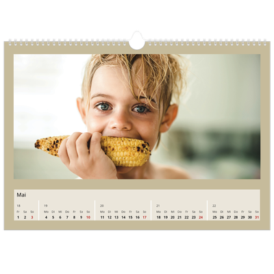 Fotokalender A3 — Erdtöne [deckblatt]