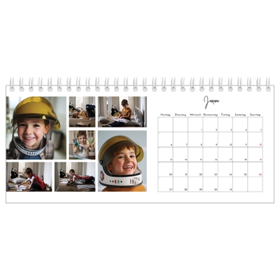Tischkalender — Fotoarrangement [Januar]