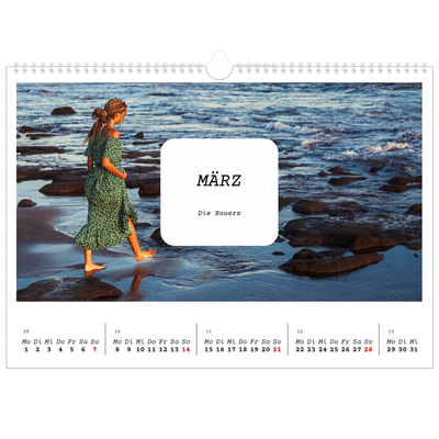 Fotokalender A3 — Die ganze Geschichte [Marsch]