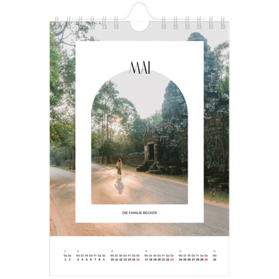 Fotokalender A5 — Der offene Bogen [Mai]