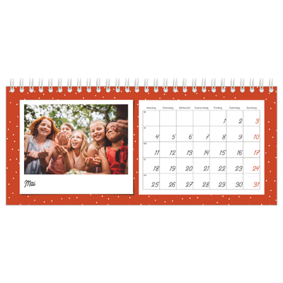Tischkalender — Bunte Retro-Bilder [deckblatt]
