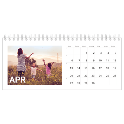 Tischkalender — Großer Monat [April]