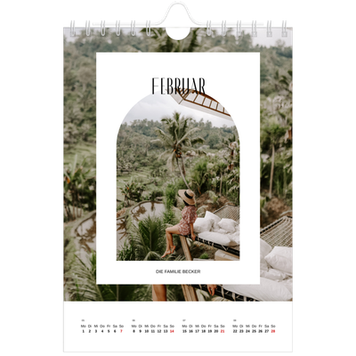 Fotokalender A5 — Der offene Bogen [Februar]