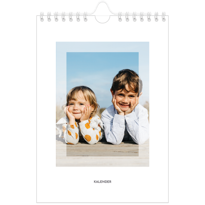 Fotokalender A5 — Durchsichtige Rahmen [deckblatt]