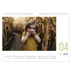 Fotokalender A4 — Monatszahlen [April]