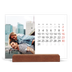 Tischkalender mit Holzfuß Querformat  — Monat [Marsch]