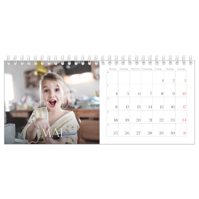 Tischkalender — Zwölf große Monate [deckblatt]