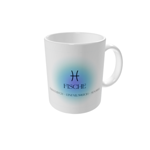 Tasse bedrucken — Astrologie Farbverlauf – Fische